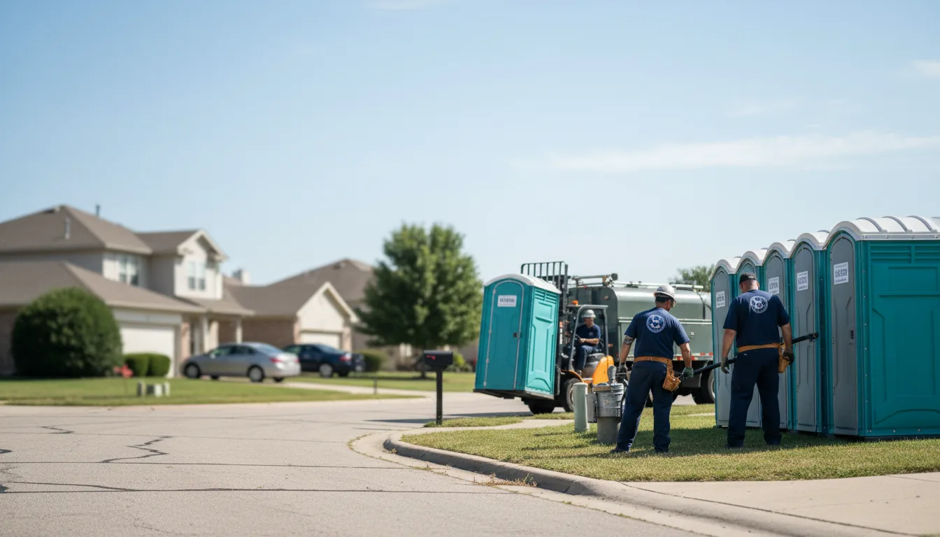 Porta Potty Rental in Roeland Park, KS near me